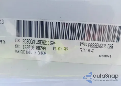 2014 Chrysler 300 Srt8 z USA, uszkodzony, nr VIN 2C3CCAFJ9EH211604